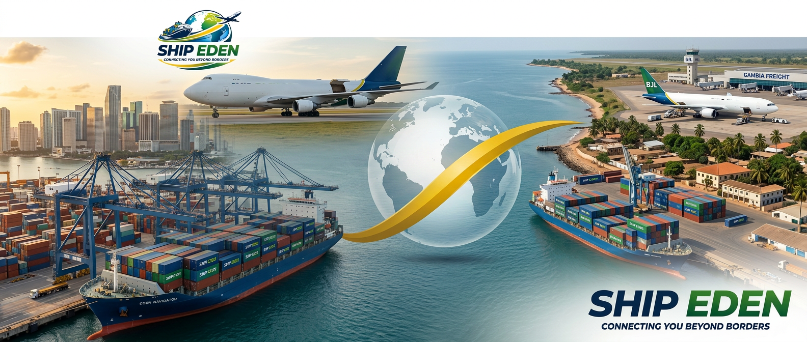 Ship Eden — Miami to The Gambia, unlocking the trade route